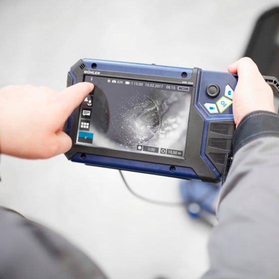 Wohler VIS 700 HD Camera Inspection System with 1.5" Camera Head - 7082