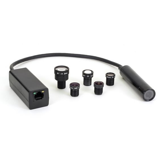 iShot® Imaging IP POE HD Miniature 1080P bullet camera kit